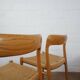 Set of 4 Niels Otto Moller model 56 chairs