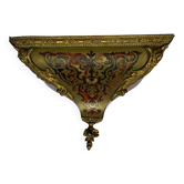 Étagère, "cul de lampe" en marqueterie Boulle époque Régence