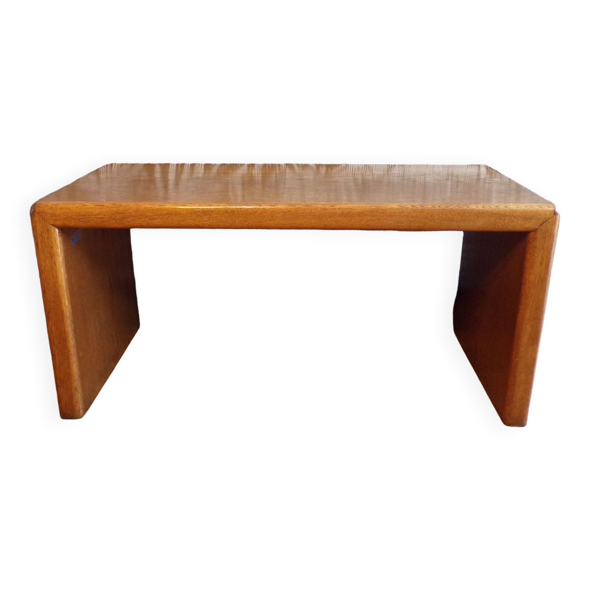 1960 minimalist oak bench