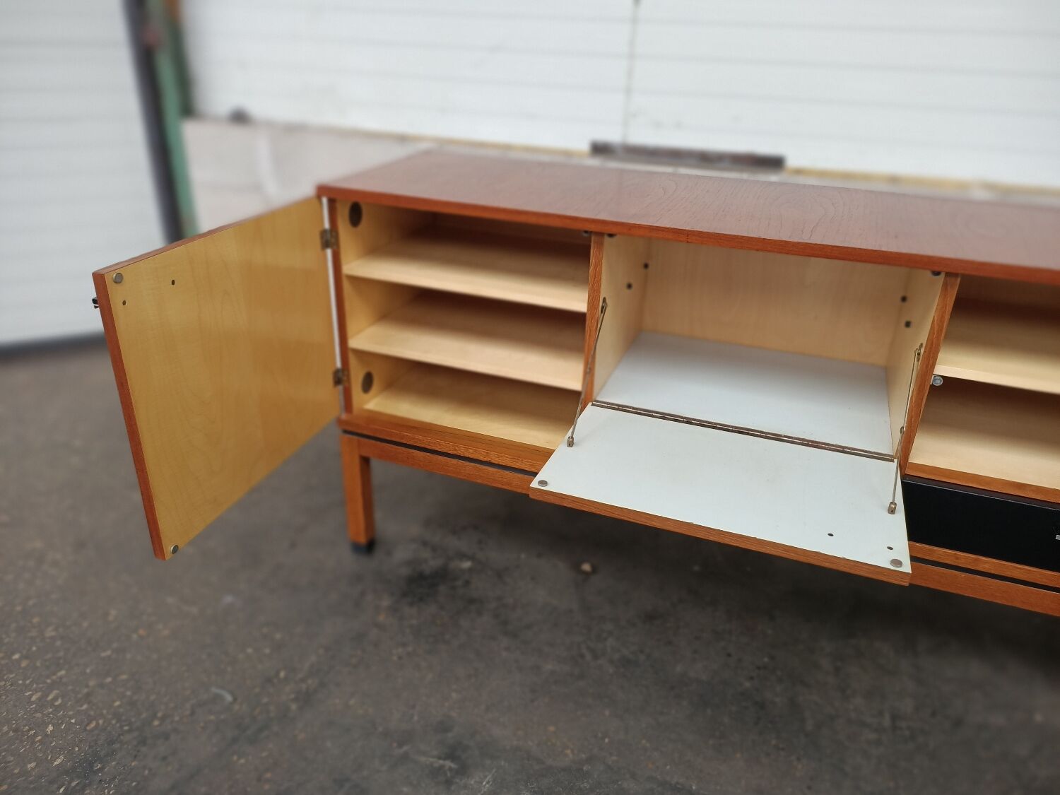 Scandinavian teak row