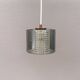 Lampe suspendue suédoise de la verrerie Orrefors