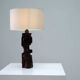 Sculptural table lamp by Gianni Pinna