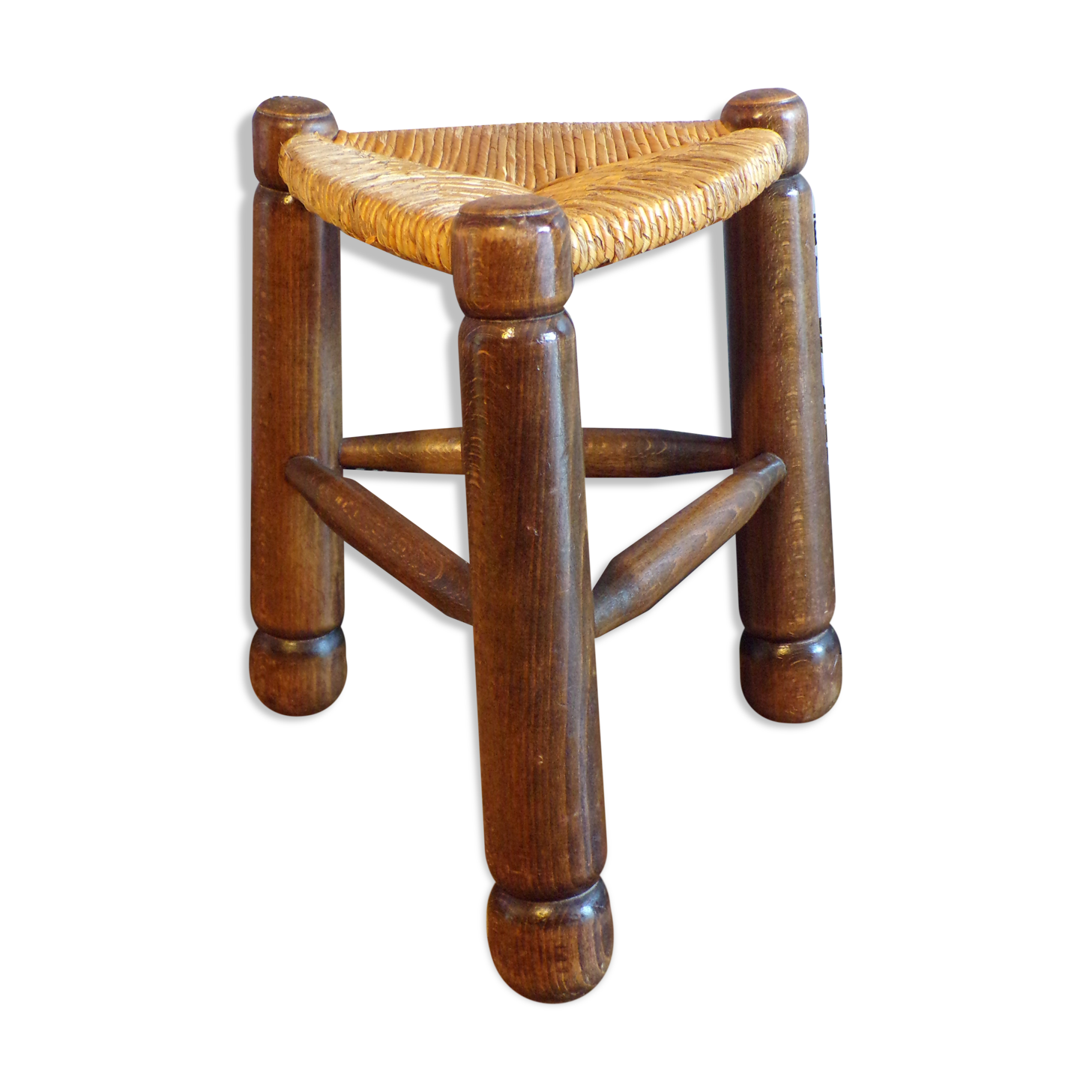 Brutalist tripod stool