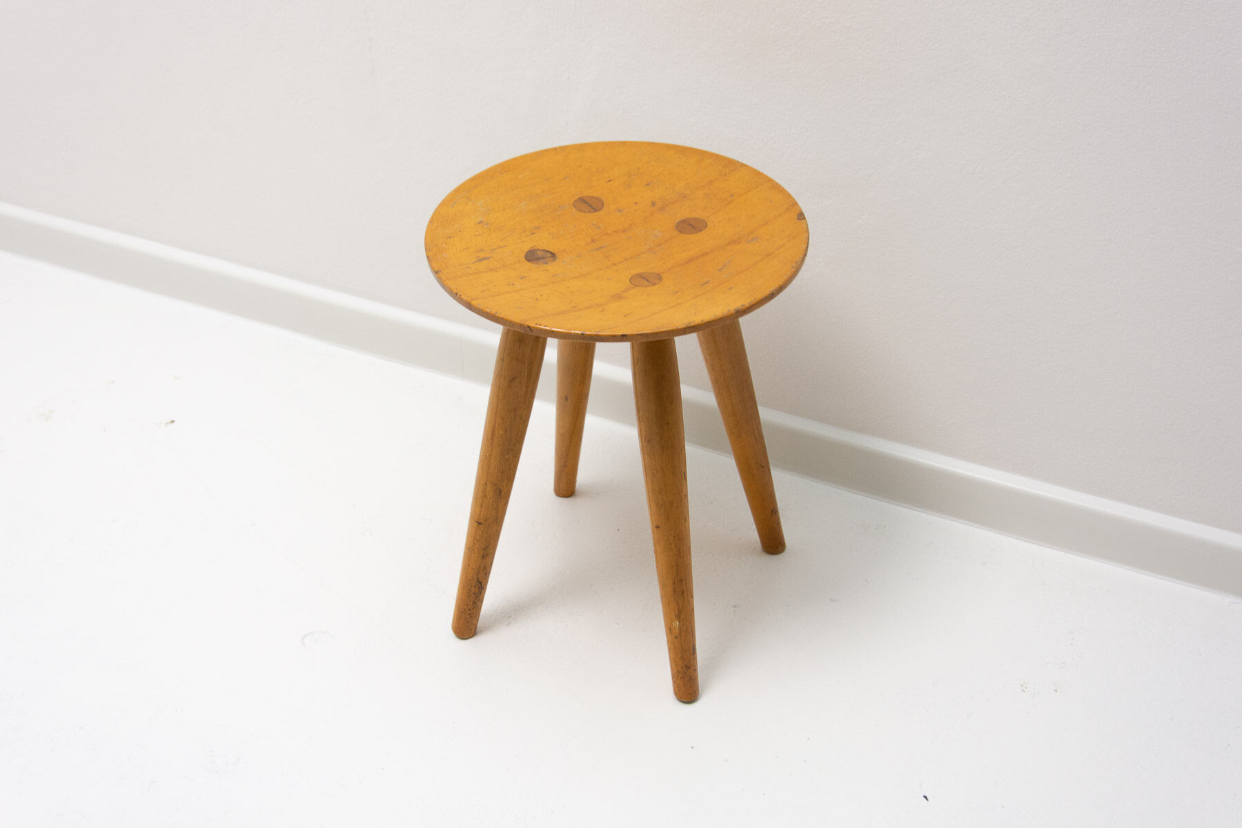Mid century stool by ÚLUV, 1960´s, Czechoslovakia