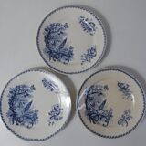 Iron earth 3 plates with butterfly entremets
