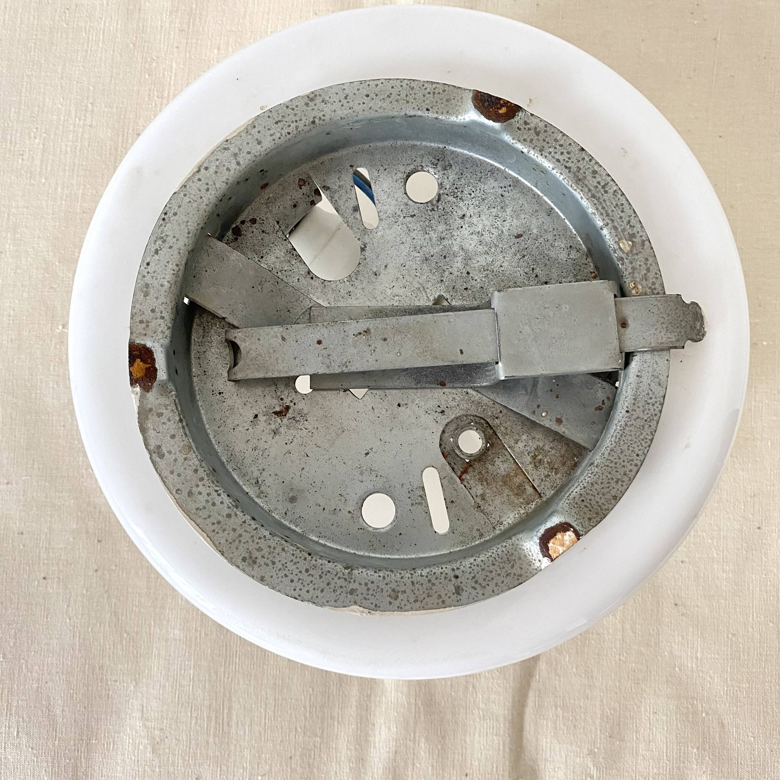 Vintage opaline ceiling light 20cm