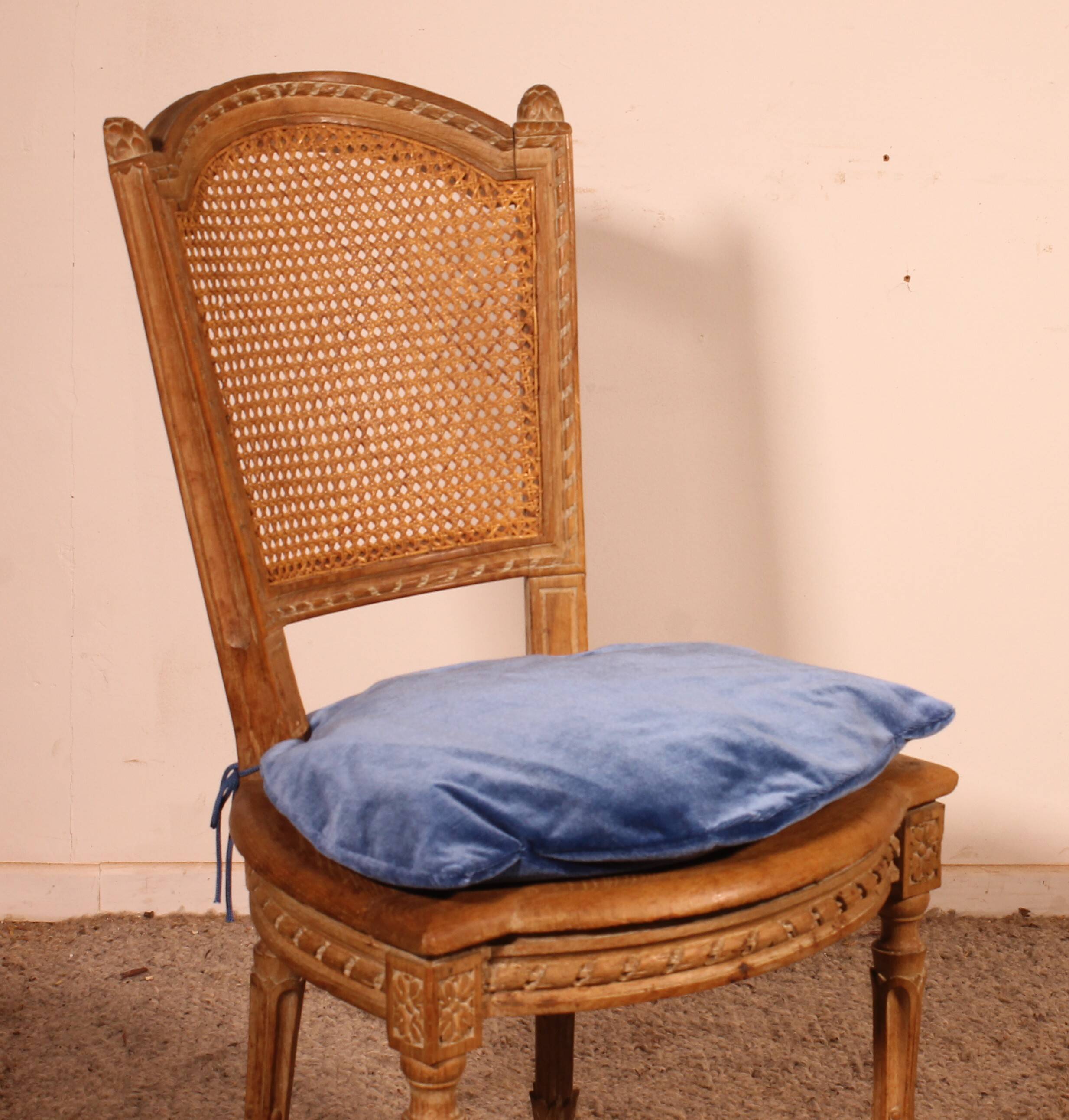 Directoire period oak chair