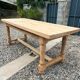 Table de ferme bois massif