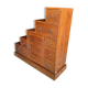 Through staircase furniture in mahogany