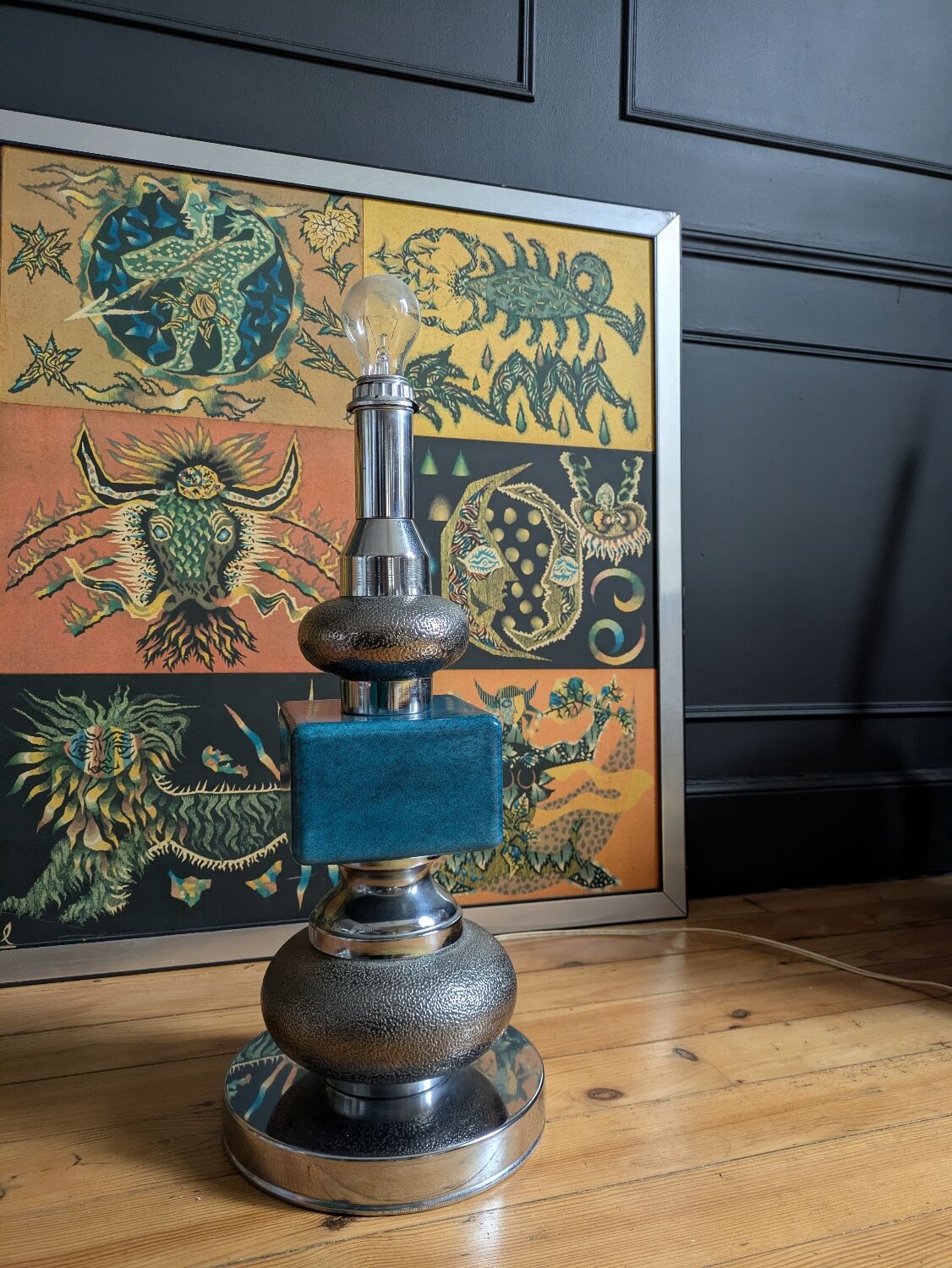 Pied de lampe, 1970