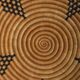 African mural basket