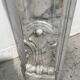 Louis XV style white Carrara marble fireplace, 19th century.