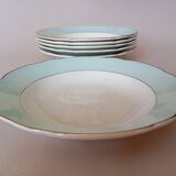 6 soup plates “Henri” Sarreguemines & Digoin