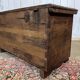 18th-century oak chest with Gothic decoration