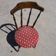 Chairs with splayed legs, vintage models