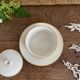 Sucrier en porcelaine fine Mehun