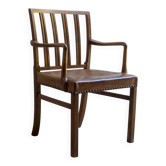 Modèle 1675 d'Ole Wanscher en chêne, Fritz Hansen, années 1940, Danemark.