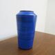Blue and black ceramic vase, 1960s
