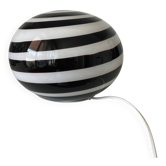 Lampe de table boule en verre ILU di Vetro modèle Zebra