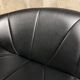 Pumpkin 2-seater sofa in black leather – Pierre Paulin for Ligne Roset,