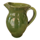 Pichet, vase Biot vert vintage