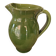 Pichet, vase Biot vert vintage