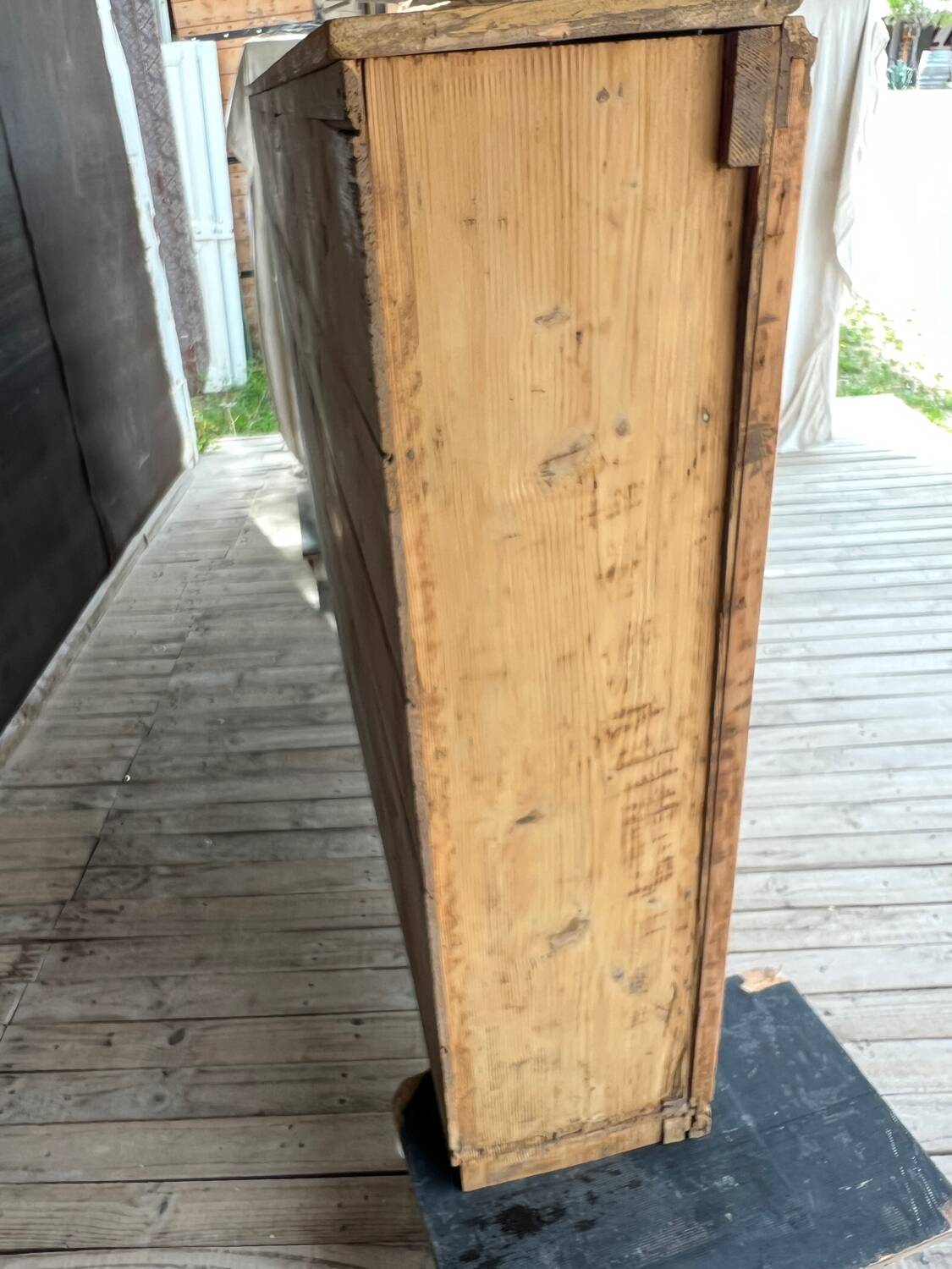 Raw wood craft furniture