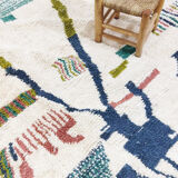 Moroccan berbere carpet 340x285cm