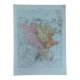 Carte géographique ancienne Asie Larousse