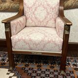 Empire Restoration armchair, 1825, France