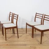 Mid-Century Teak Dining Chairs by Victor Wilkins for G-Plan, 1960s, Set of 4