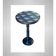 Vintage pedestal table restyled