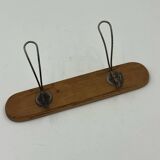 Wooden coat rack