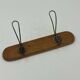 Wooden coat rack