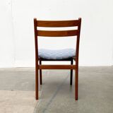 Set of chairs with a minimalist pattern, 1960s