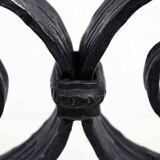 Large iron candlestick with 4 lights