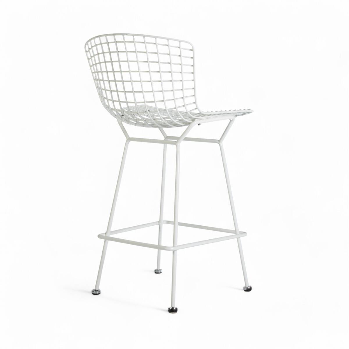 White Knoll Original Harry Bertoia 428 Wire Barstool