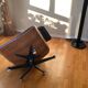 lounge chair and ottoman by Ray and Charles Eames