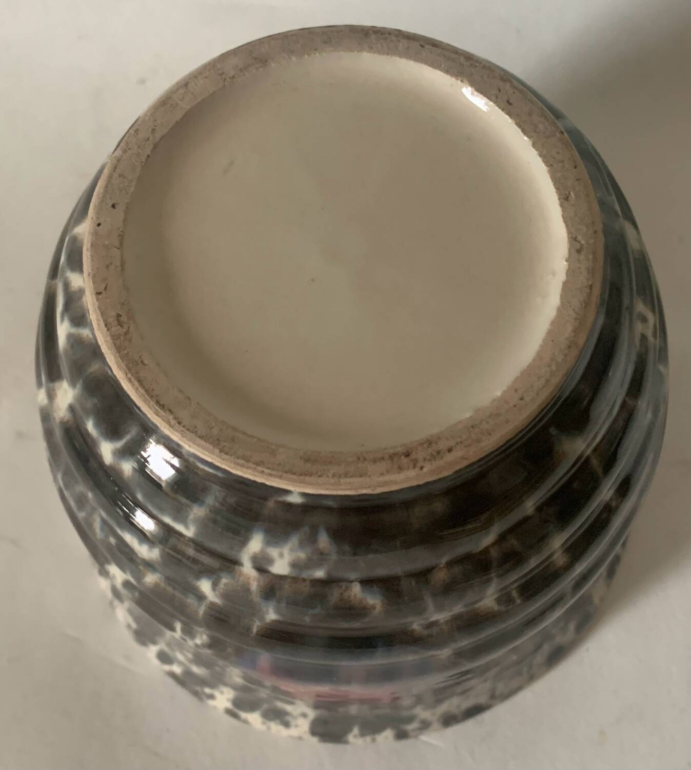 Vintage Vallauris ceramic flowerpot