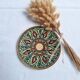 Assiette plate artisanal