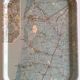 Plateau map of France Cap Ferret Le Pyla 1960