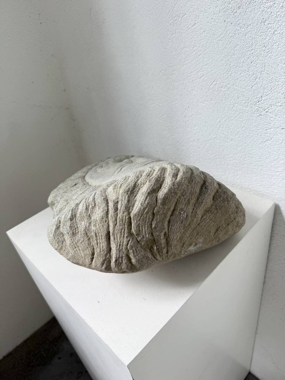 Stone sculpture 1950 face