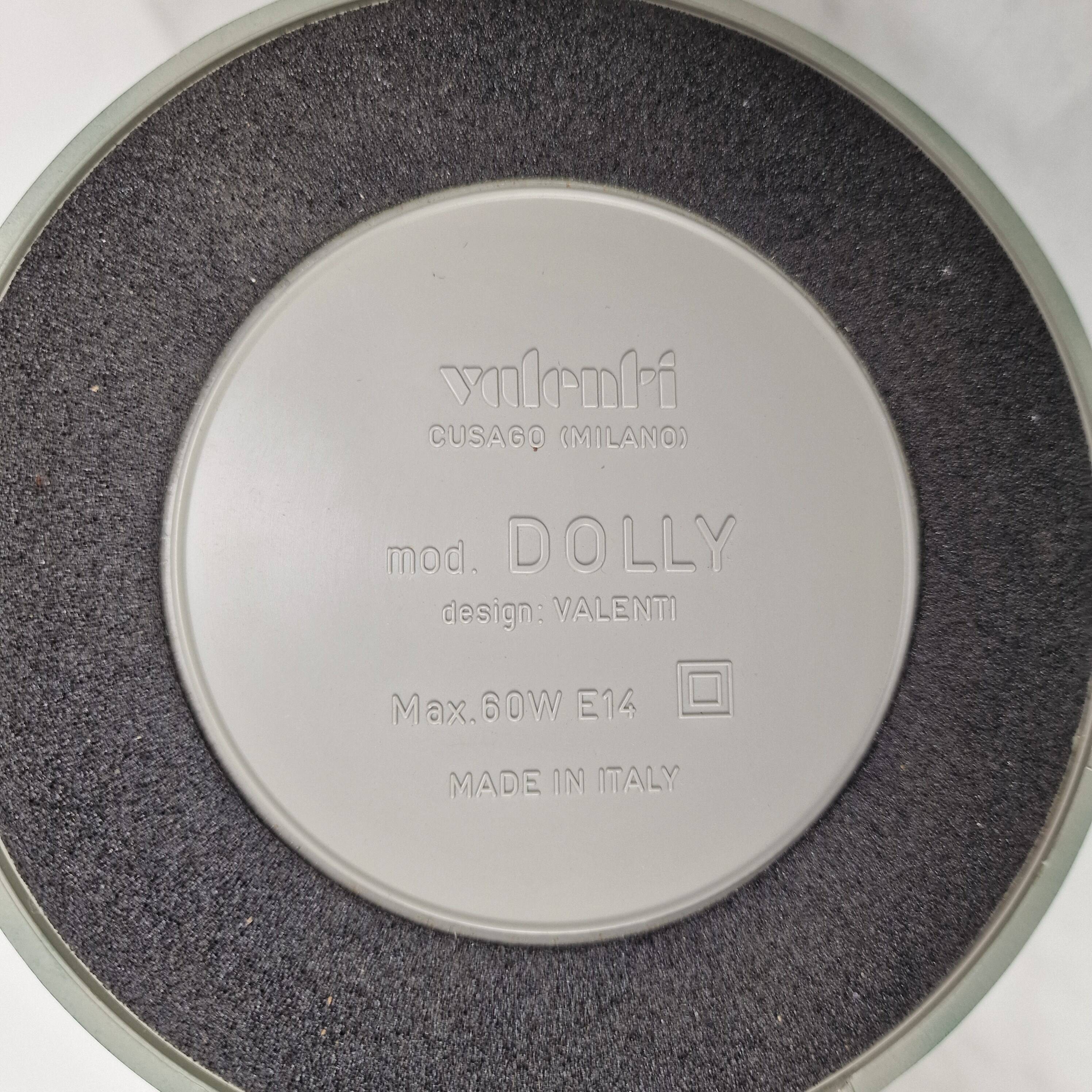 Set of 2 Italian Table Lamps – Model Dolly by Valenti, Cusago (Milan), 1980