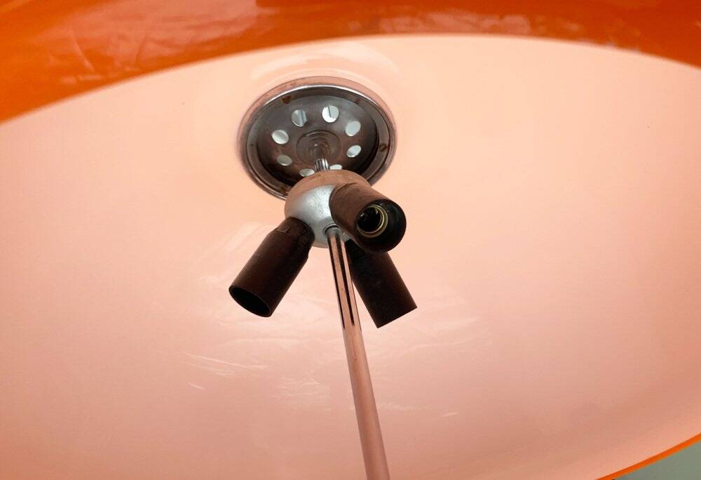 Space Age Pendant Lamp Cabras by Luigi Massoni for Guzzini, 1960s