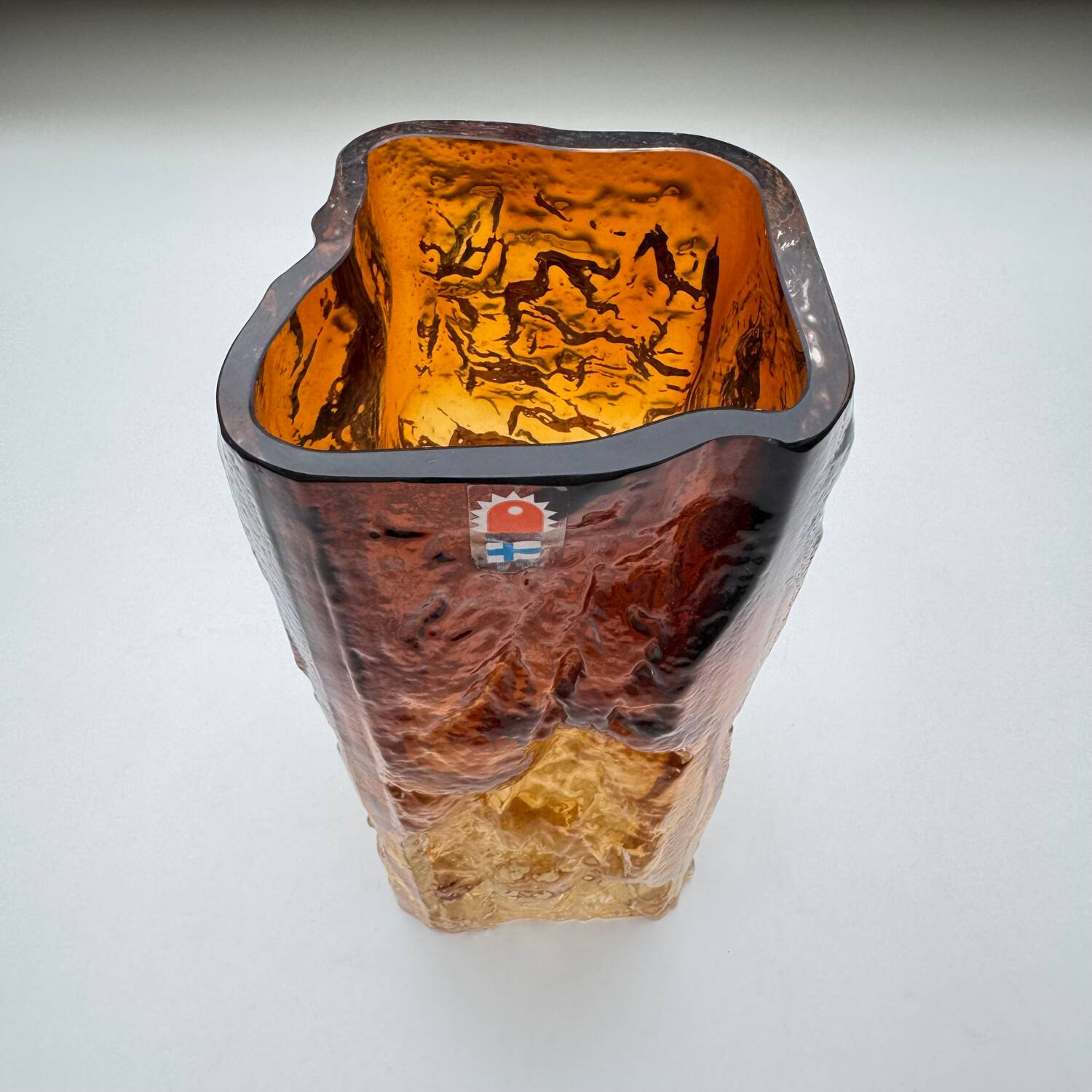 Kumela Glass Vase Kat Blomqvist Riihimaki