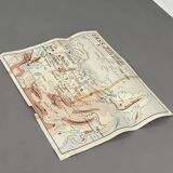 Old school geographical map, Rossignol edition