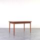 Mid-century Danish teak extendable dining table, 1960s.