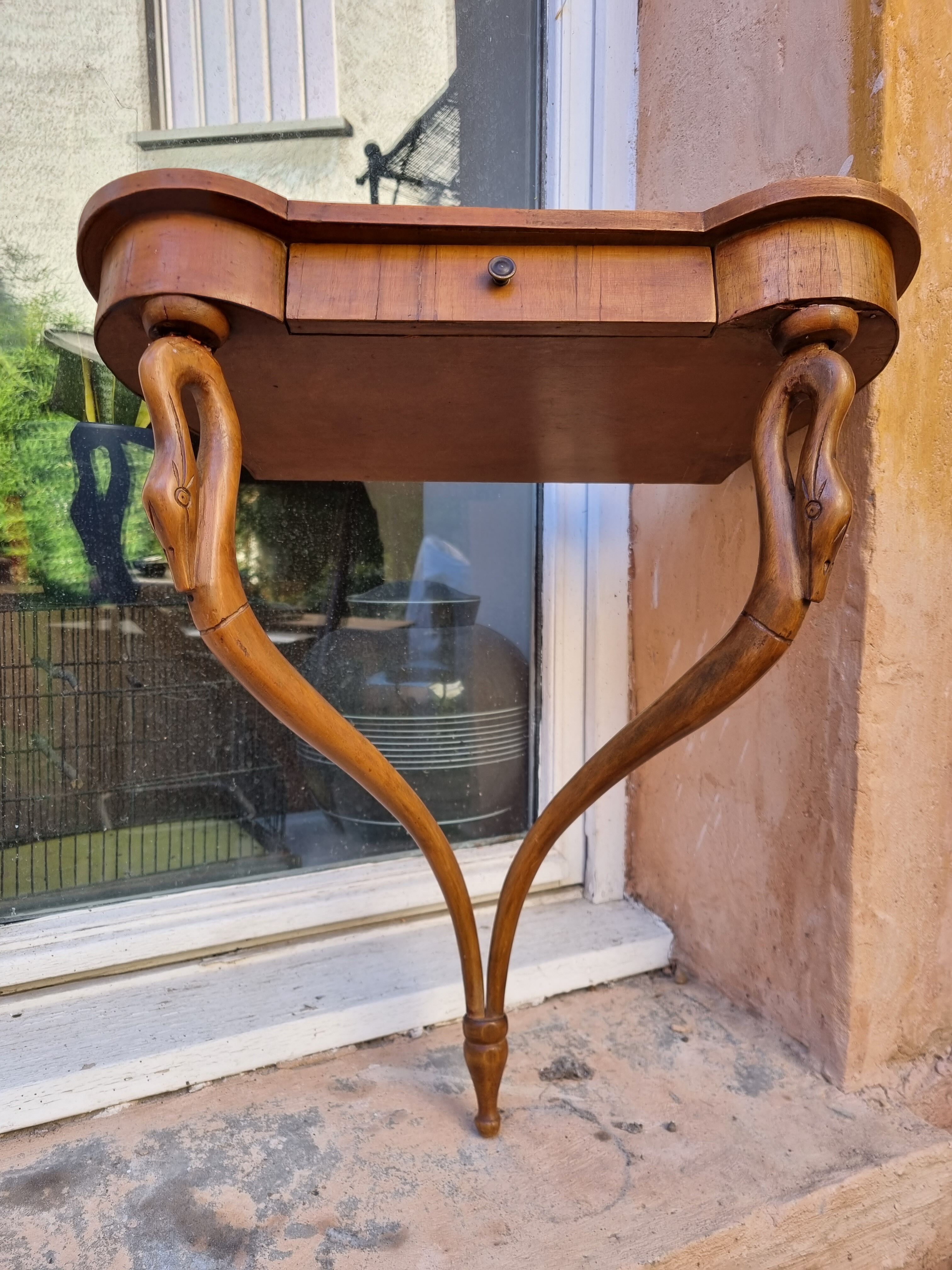 Art deco wall console