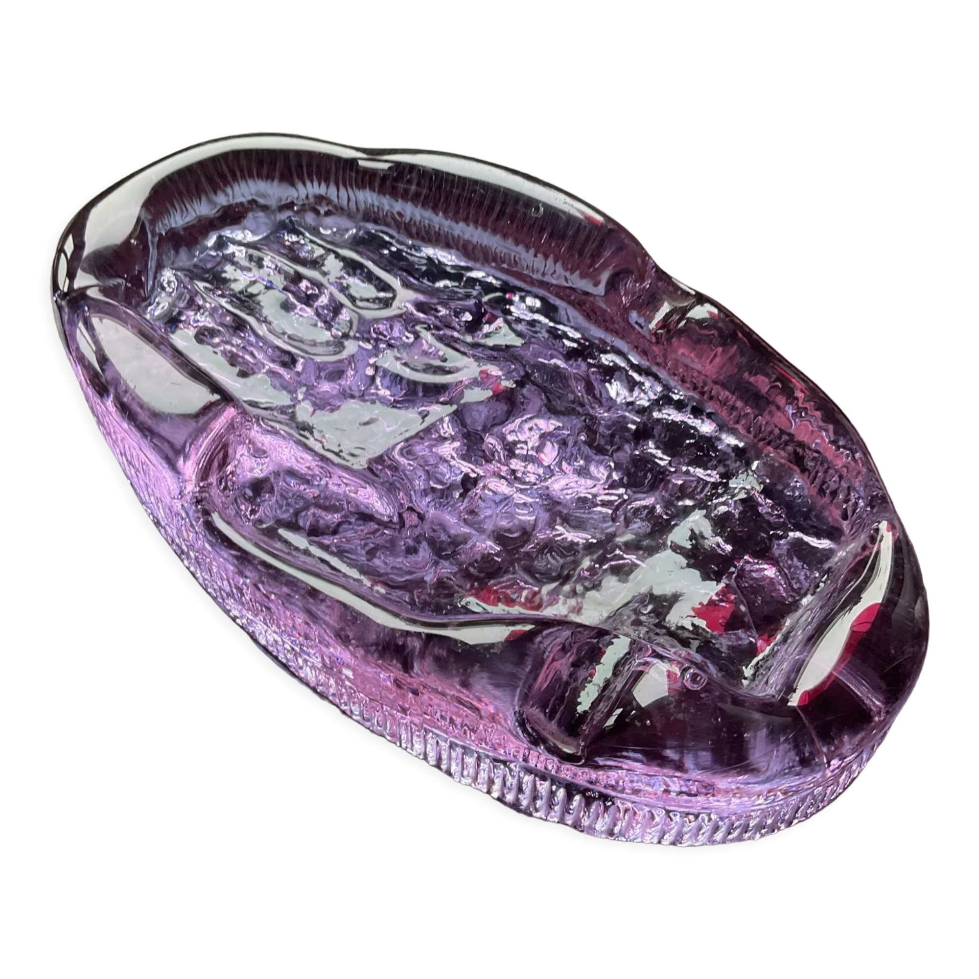 Empty vintage pocket in molded hand uralin