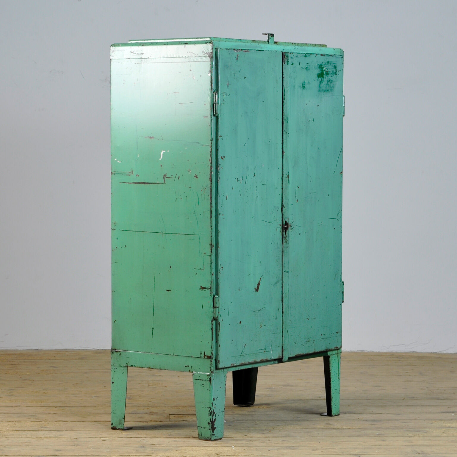 Industrial Iron Cabinet, 1960s